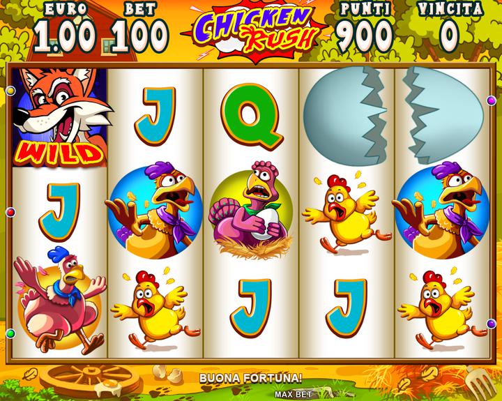 004.Chicken Rush - egg feature