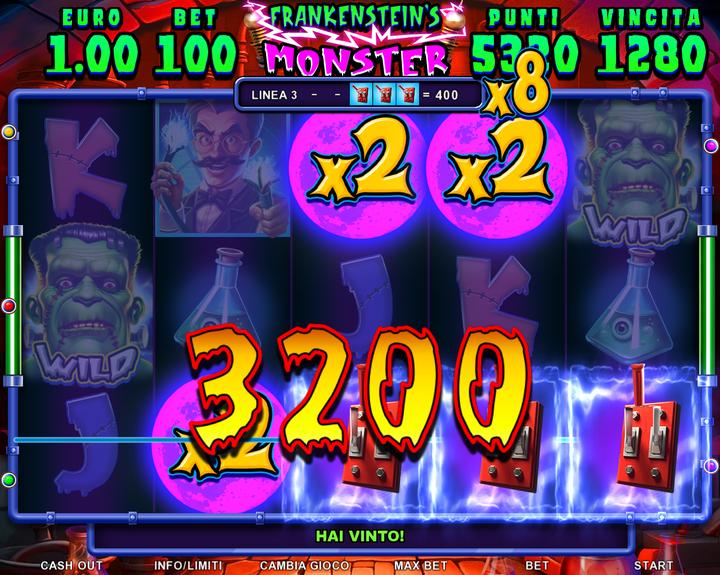 005.Frankenstein's Monster - multiplier feature