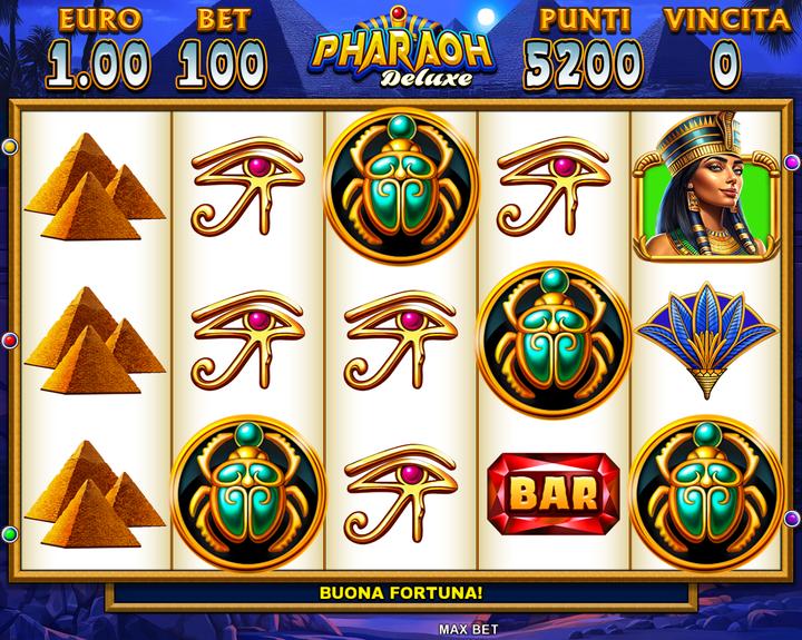 005.Pharaoh Deluxe - scatter feature