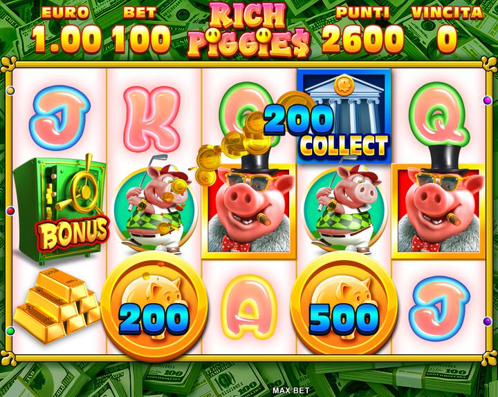 005.Rich Piggies - coins feature
