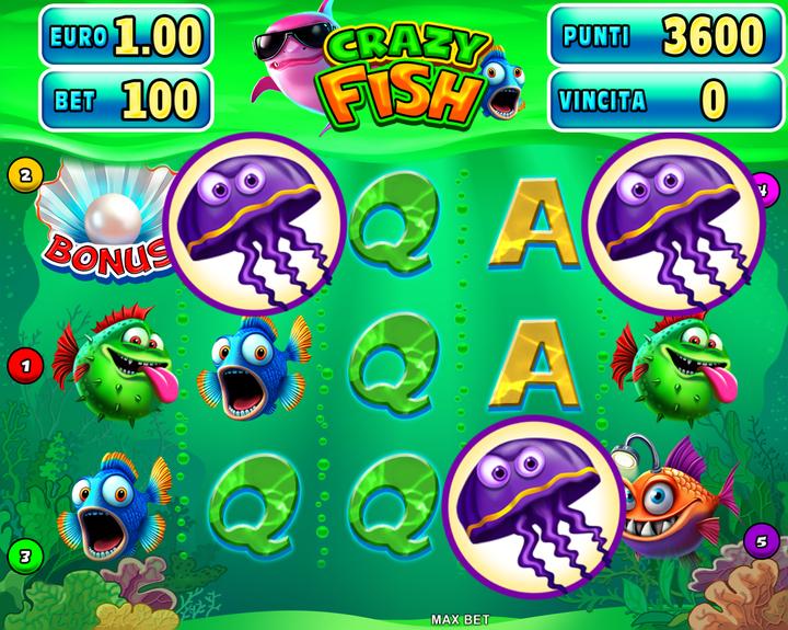 006.Crazy Fish - scatter feature