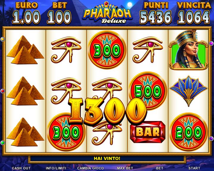 006.Pharaoh Deluxe - scatter feature