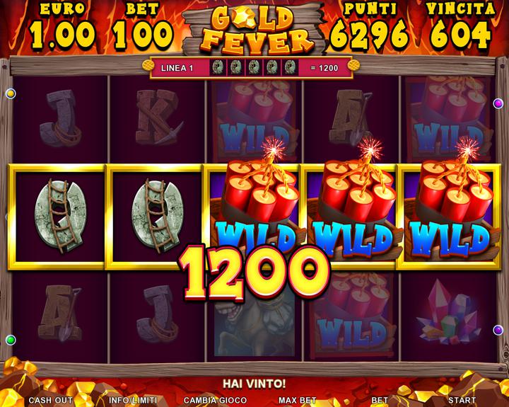 007.Gold Fever - re-spin feature