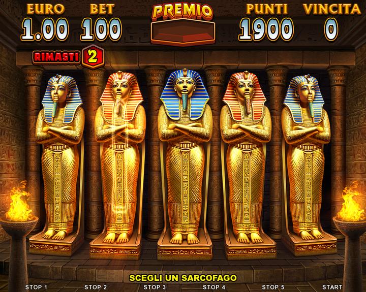 008.Pharaoh Deluxe - tomb bonus