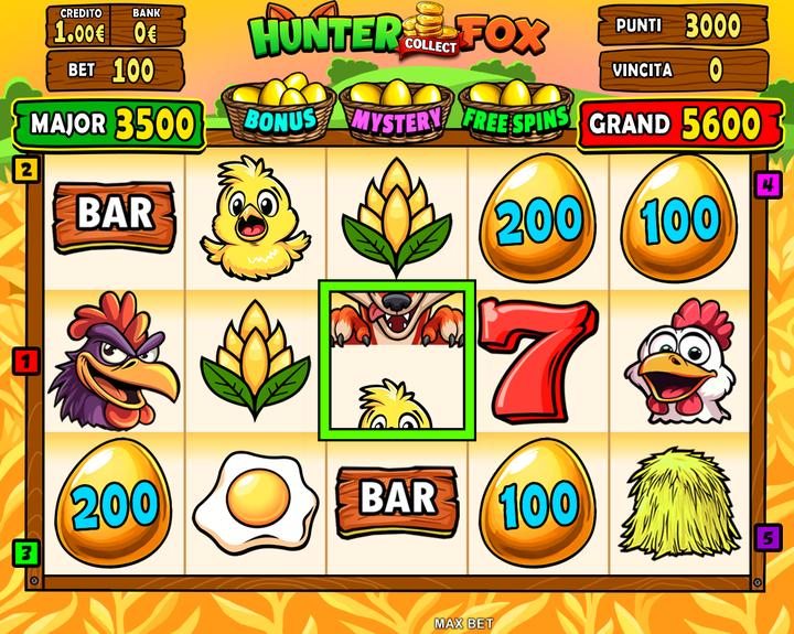 009.Hunter Fox - re-spin feature