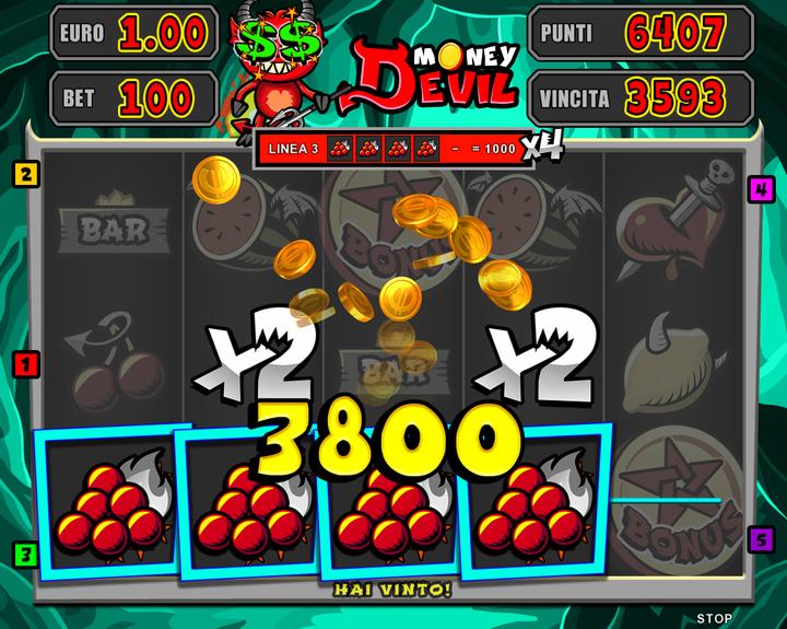 009.Money Devil - multiplier feature