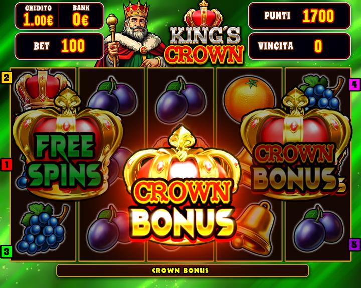 009.King's Crown - bonus draw