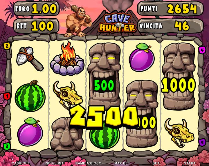010.Cave Hunter - scatter feature