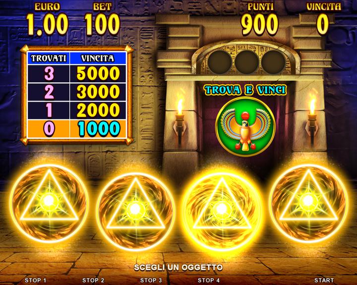 010.Gold Pharaoh - tomb quest bonus