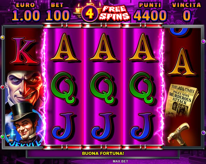 011.Jekyll’s Secret - free spins