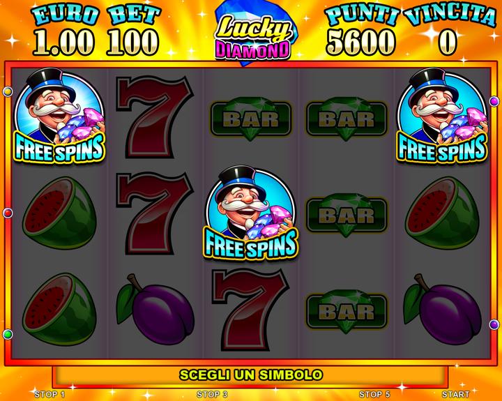 011.Lucky Diamond - free spins