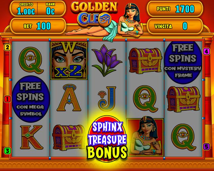 011.Golden Cleo - bonus mode