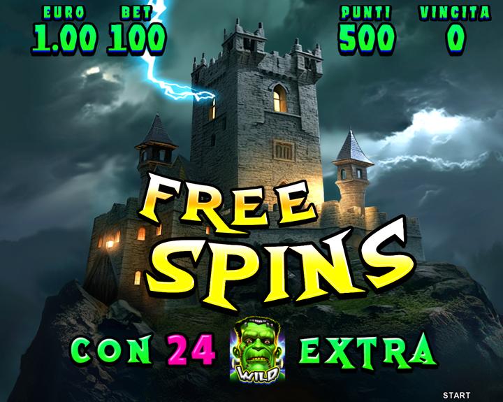 012.Frankenstein's Monster - free spins
