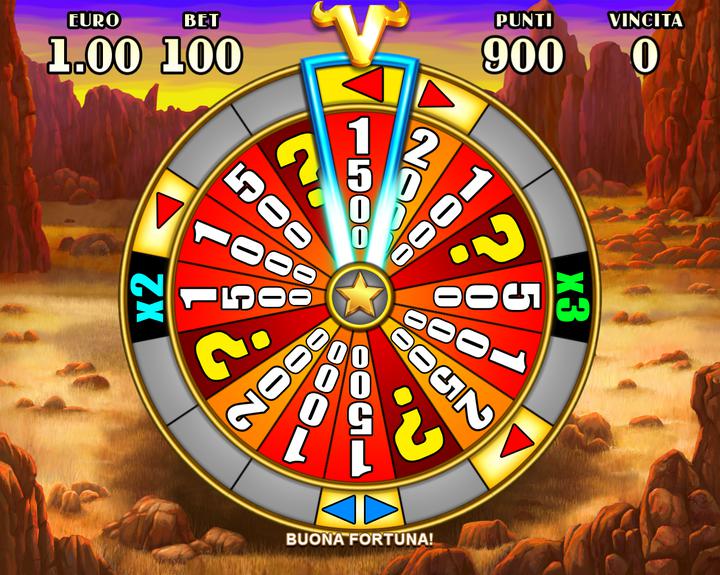 012.Mighty Buffalo - buffalo wheel bonus