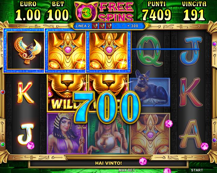 012.Pharaoh’s Cats - free spins