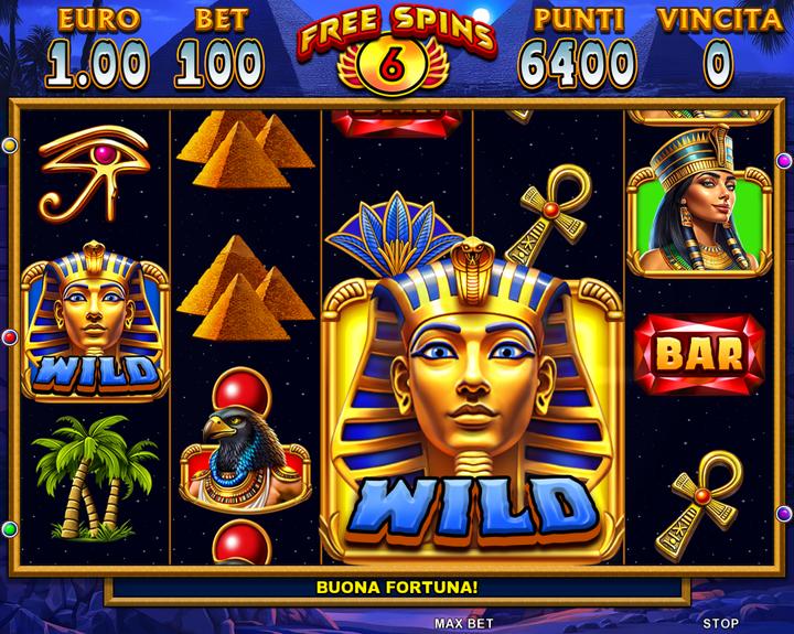 012.Pharaoh Deluxe - free spins