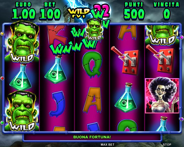013.Frankenstein's Monster - free spins