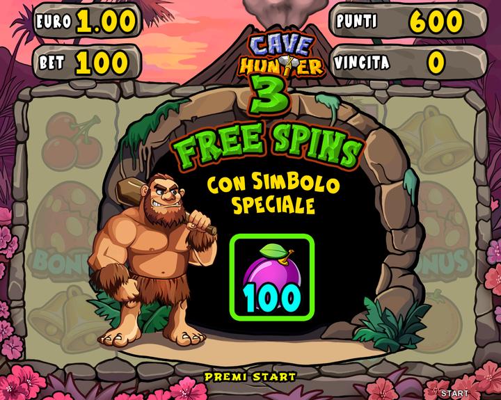 015.Cave Hunter - free spins