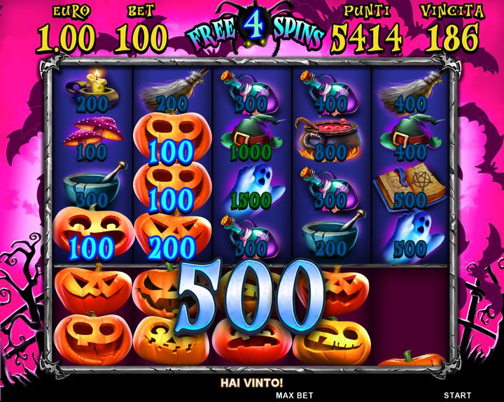 015.Halloween Pumpkins - free spins