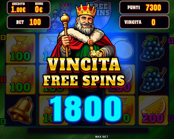 016.King's Crown - free spins