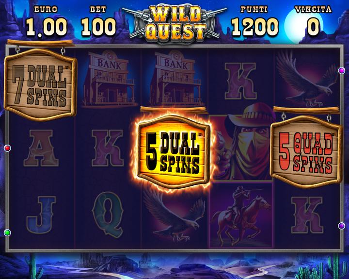 017.Wild Quest - free spins