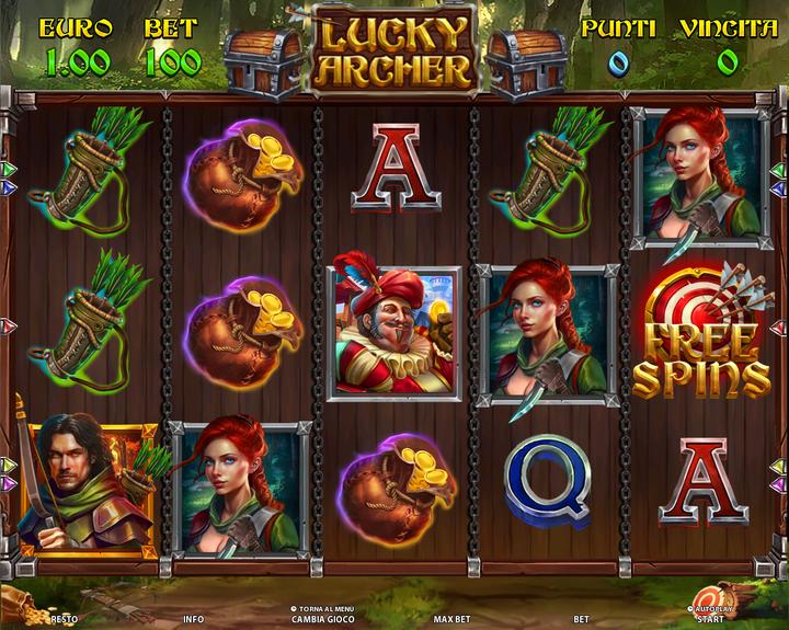 Lucky Archer_base game