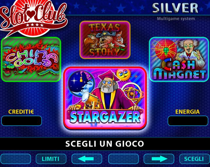 SLOT CLUB SILVER - MENU