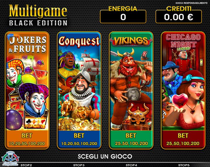 Multigame Black - 01